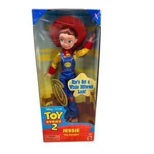 Disney Pixar Toy Story 2 Jessie The Cowgirl Action Figure Doll 2000 By Mattel